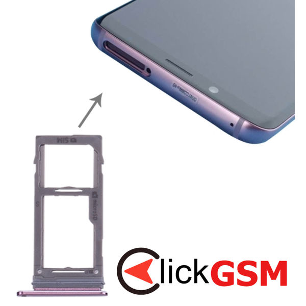 Piesa Suport Sim Purple Samsung Galaxy S9.plus 4d5n