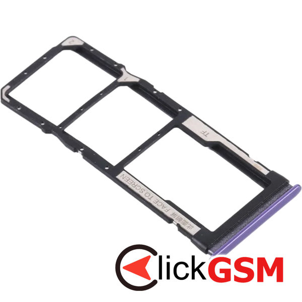 Piesa Piesa Suport Sim Purple Xiaomi Redmi Note 9t 347s