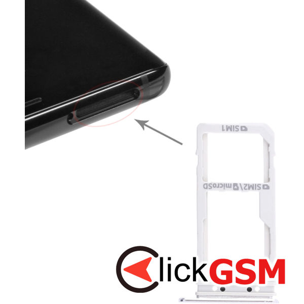 Piesa Suport Sim Samsung Galaxy Note8 4d62