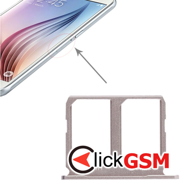 Piesa Suport Sim Samsung Galaxy S6 4d5q