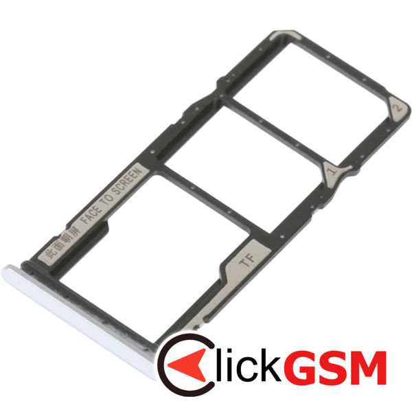 Piesa Suport Sim Silver Xiaomi Redmi 10a 2xkv