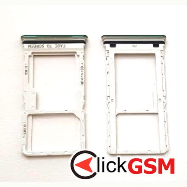 Piesa Piesa Suport Sim Verde Xiaomi Redmi Note 9 5g 3aff