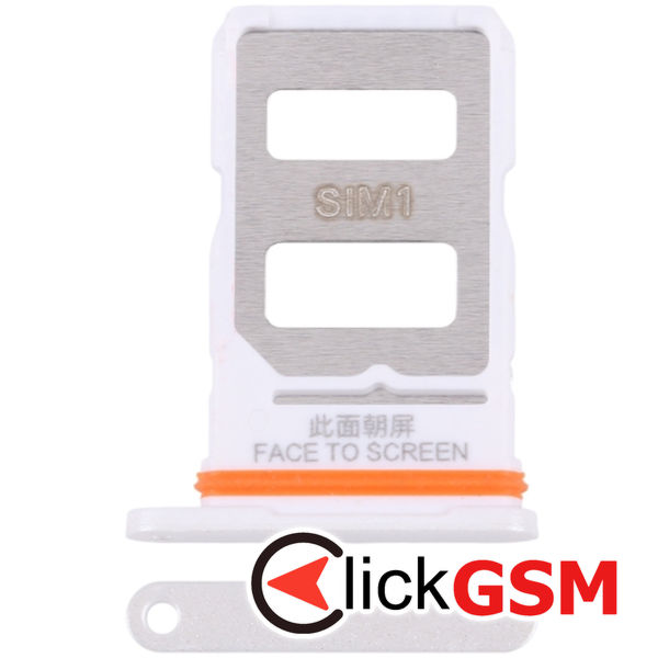 Piesa Piesa Suport Sim White Xiaomi Poco F6 43b1