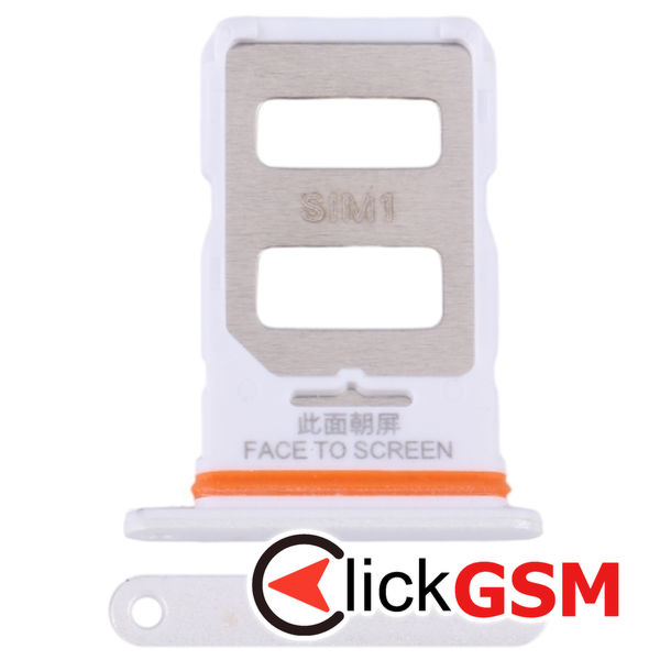 Piesa Piesa Suport Sim White Xiaomi Redmi Note 13 Pro 3f0m