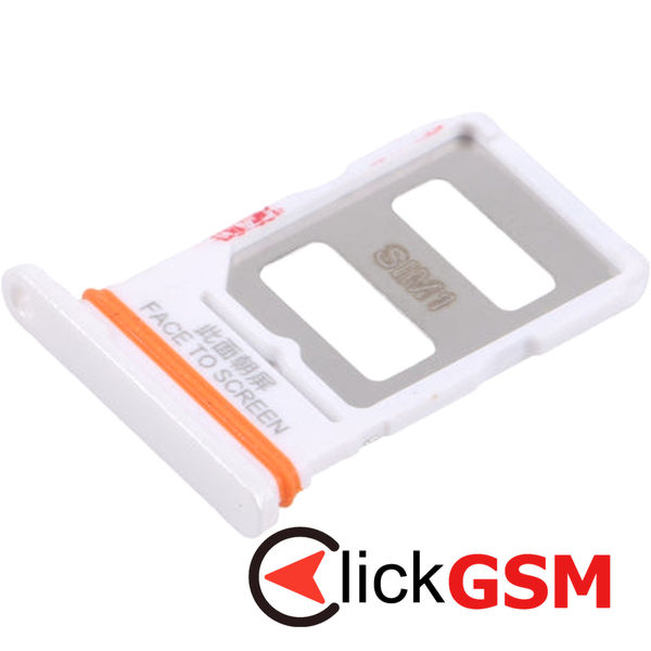 Piesa Piesa Suport Sim White Xiaomi Redmi Turbo 3 43a5