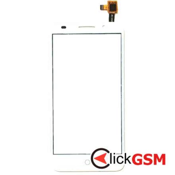 Piesa Touchscreen Cu Sticla Alb Alcatel Onetouch Pixi 3 5 259