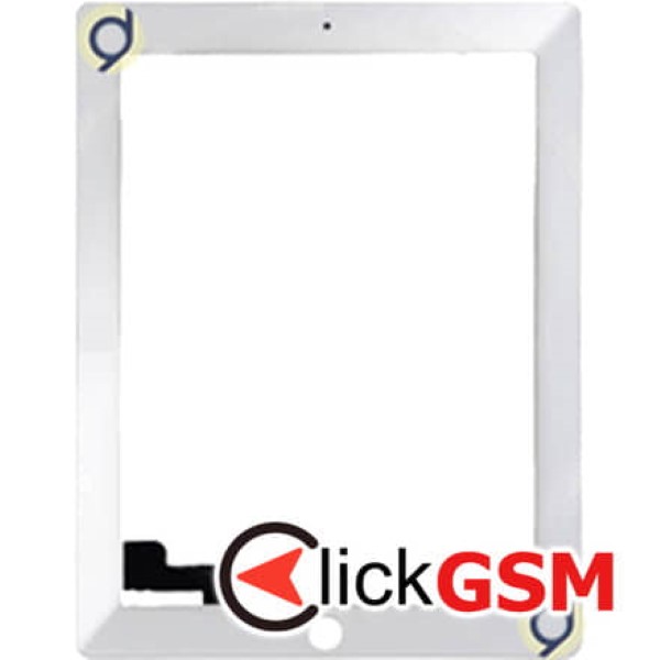 Piesa Touchscreen Cu Sticla Alb Apple Ipad 2 Ufn