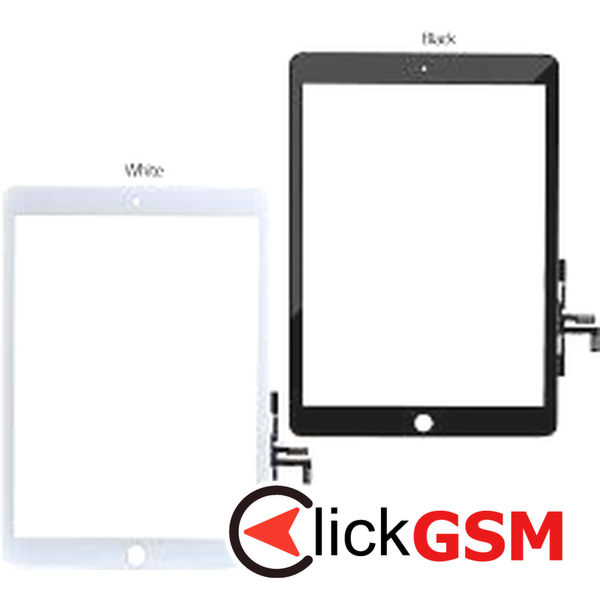 Piesa Touchscreen Cu Sticla Alb Apple Ipad 9.7 2gls