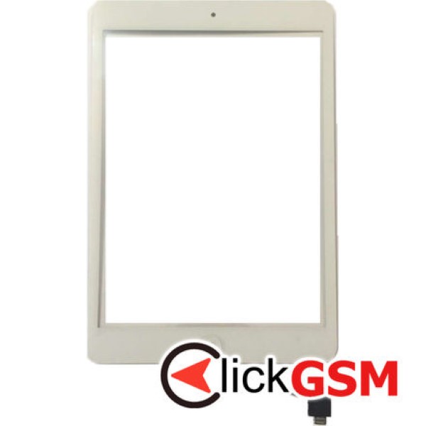 Piesa Touchscreen Cu Sticla Alb Apple Ipad Mini 3fkw