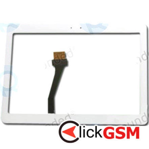 Piesa Touchscreen Cu Sticla Alb Samsung Galaxy Note 10.1 Xjz