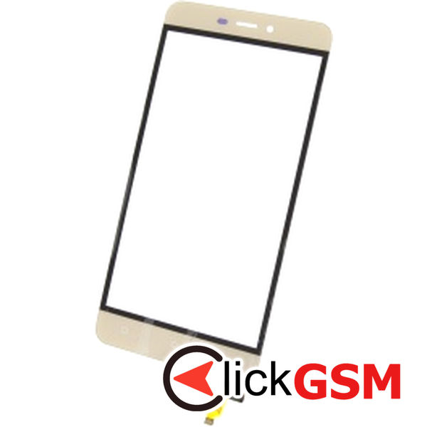 Piesa Piesa Touchscreen Cu Sticla Auriu Gionee P7 Max Dc2