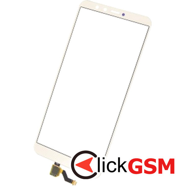 Piesa Touchscreen Cu Sticla Auriu Huawei Y9 2018 Fuy