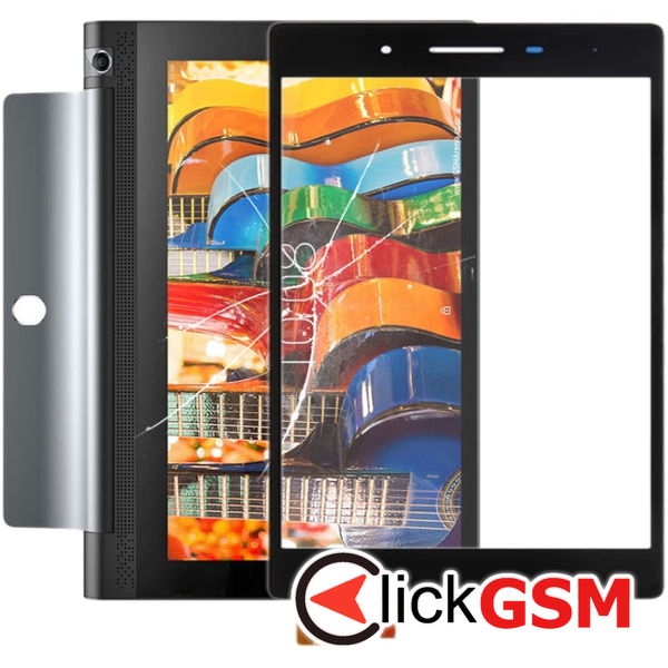 Piesa Touchscreen Cu Sticla Black Lenovo Tab3 7 3fnz