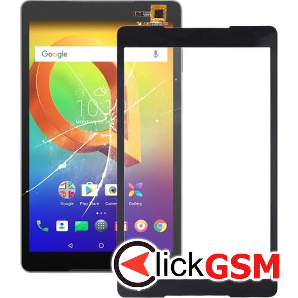 Piesa Piesa Touchscreen Cu Sticla Negru Alcatel A3 2zwj