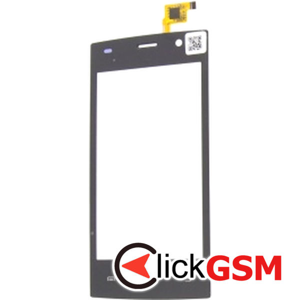 Piesa Piesa Touchscreen Cu Sticla Negru Allview A5 Ready Dfh