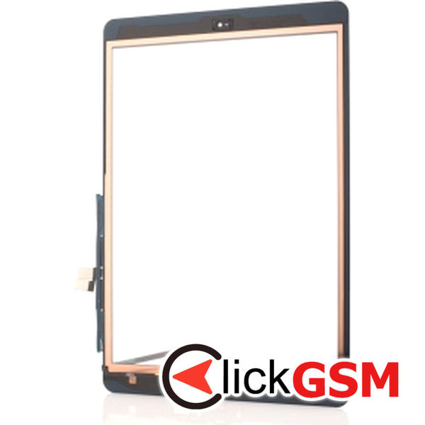 Piesa Touchscreen Cu Sticla Negru Apple Ipad 10.2 2019 Fv1