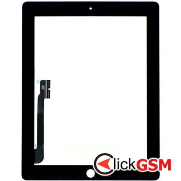 Piesa Touchscreen Cu Sticla Negru Apple Ipad 3 1h5w