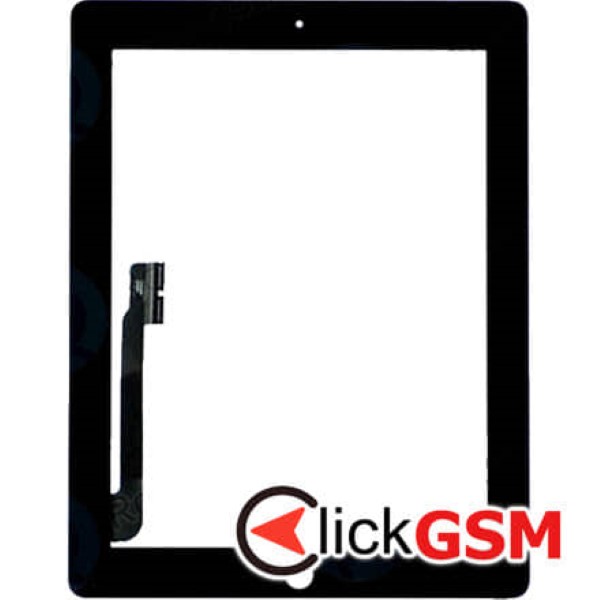 Piesa Touchscreen Cu Sticla Negru Apple Ipad 3 Ugd