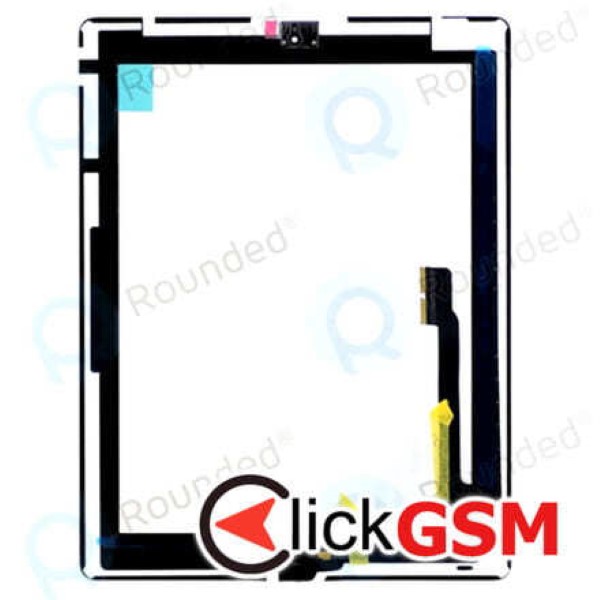 Piesa Touchscreen Cu Sticla Negru Apple Ipad 4 Uh6