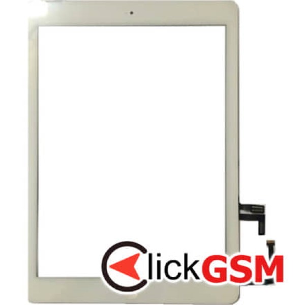 TouchScreen cu Sticla Alb Apple iPad 9.7 pr0