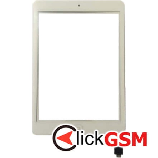 Piesa Touchscreen Cu Sticla Pentru Apple Ipad Mini 2 Alb Pqi
