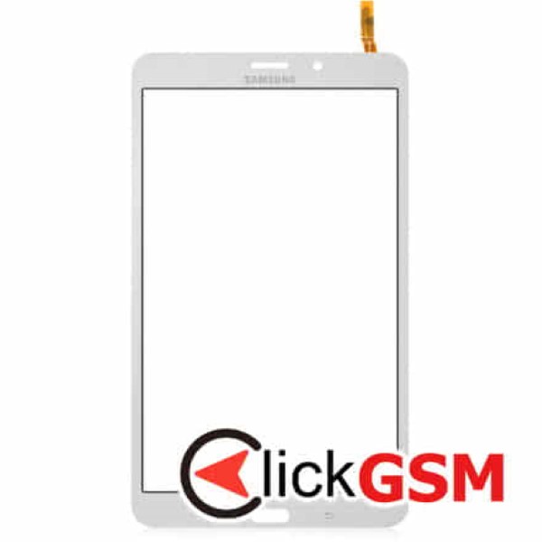 Piesa Touchscreen Cu Sticla Pentru Samsung Galaxy Tab 4 8.0 Alb D95