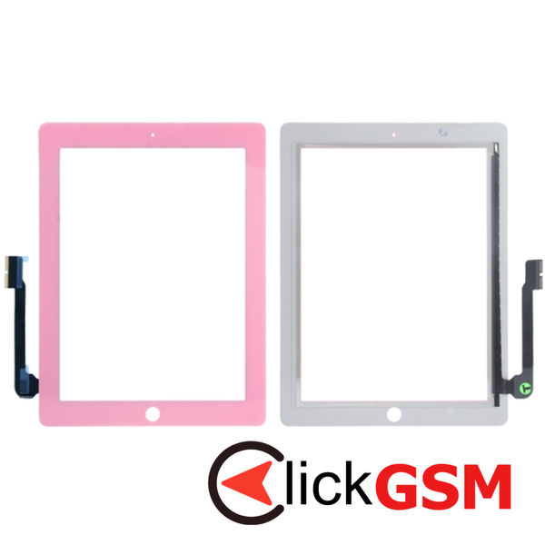 Piesa Touchscreen Pink Apple Ipad 4 20qt