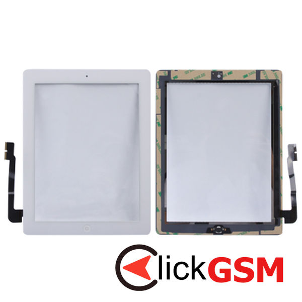 Piesa Piesa Touchscreen White Apple Ipad 3 1xbk